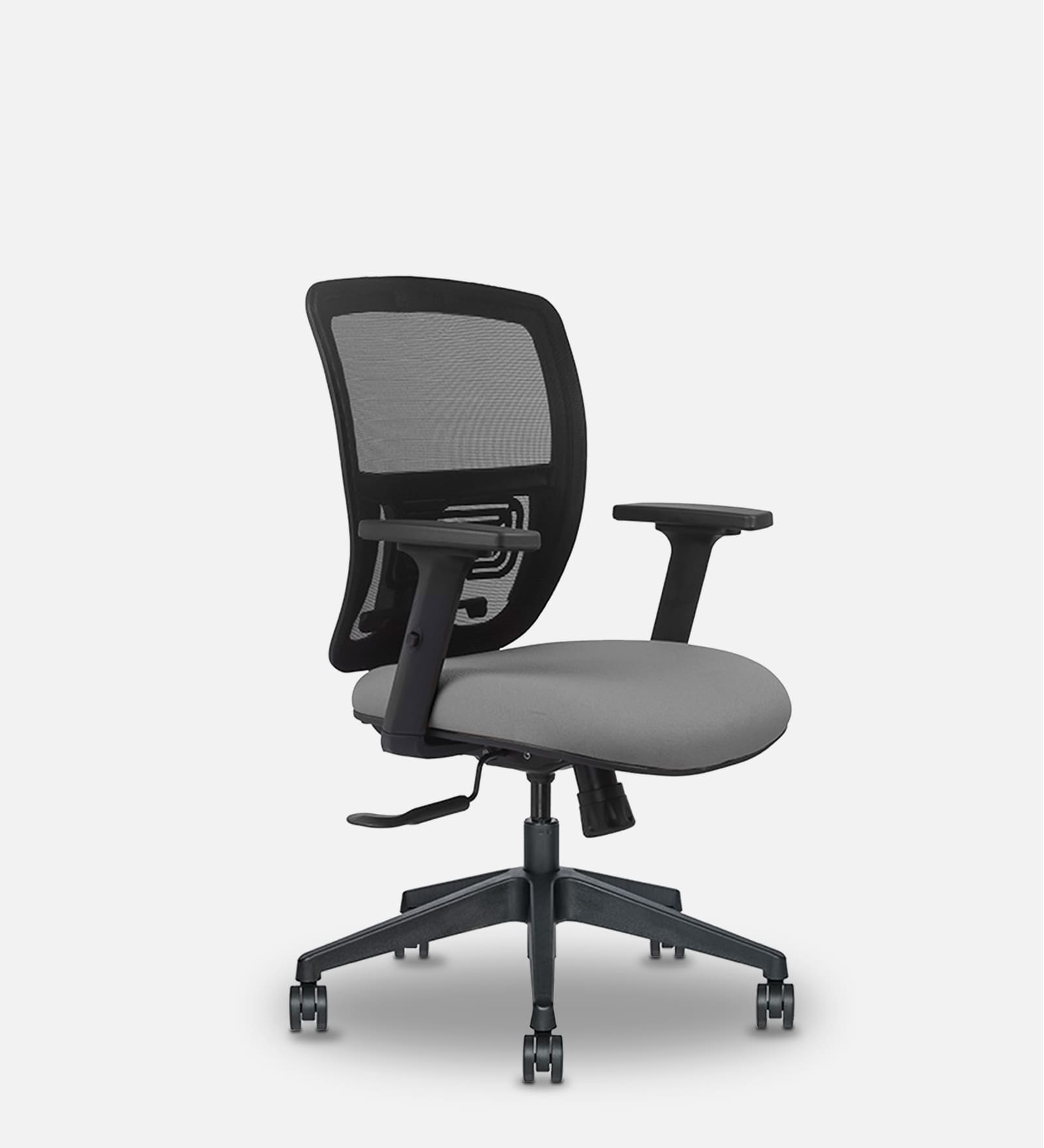 Buy Draco Breathable Mesh Ergonomic Chair in Black & Grey Colour Online