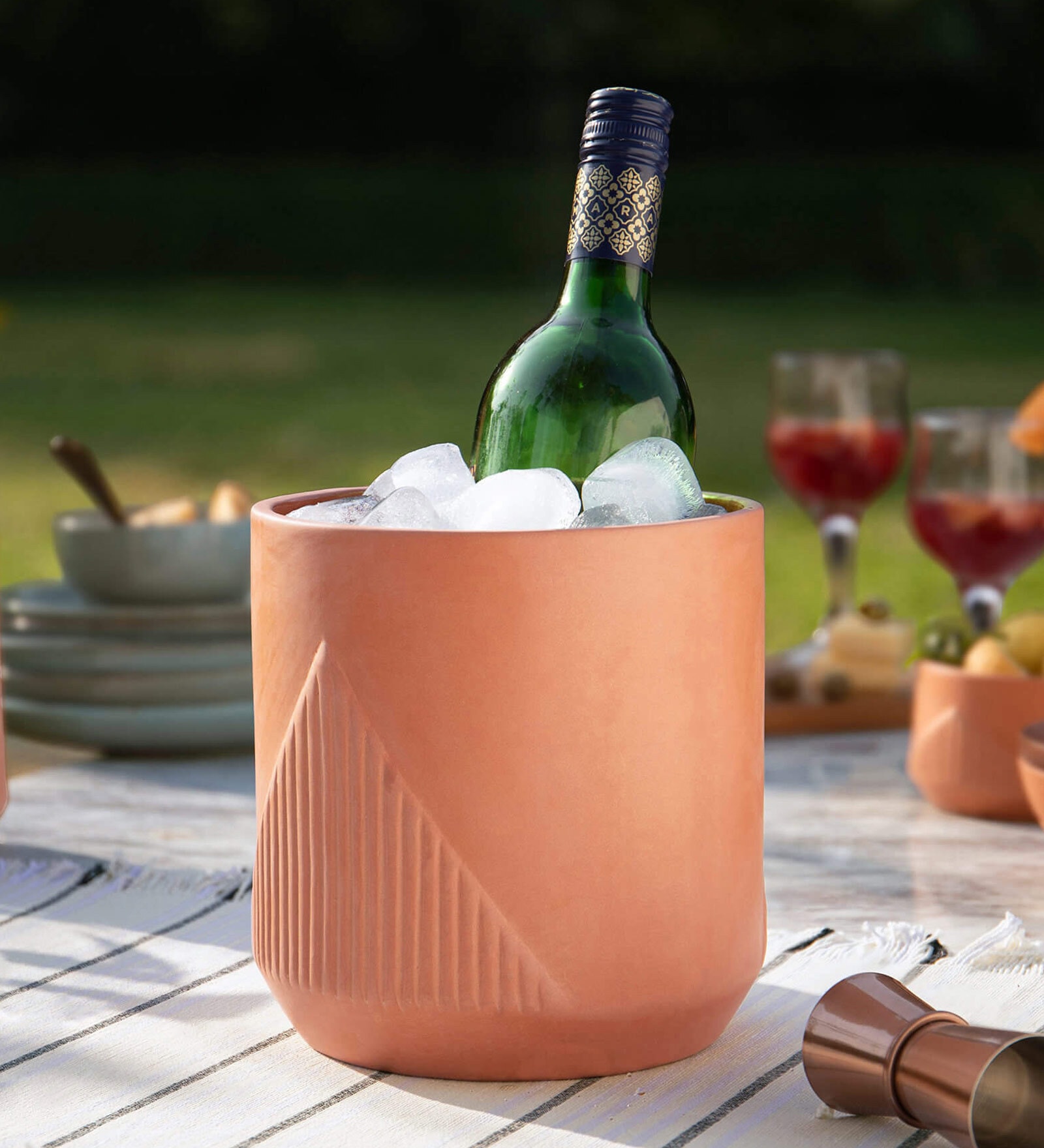 Buy Earthen Terracotta Wine Cooler by Ellementry at 100 OFF by