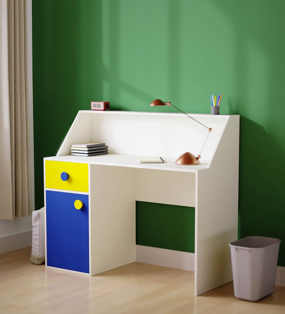 Buy Elementary Kids Study Table in White Colour at 20 OFF by Ditto by