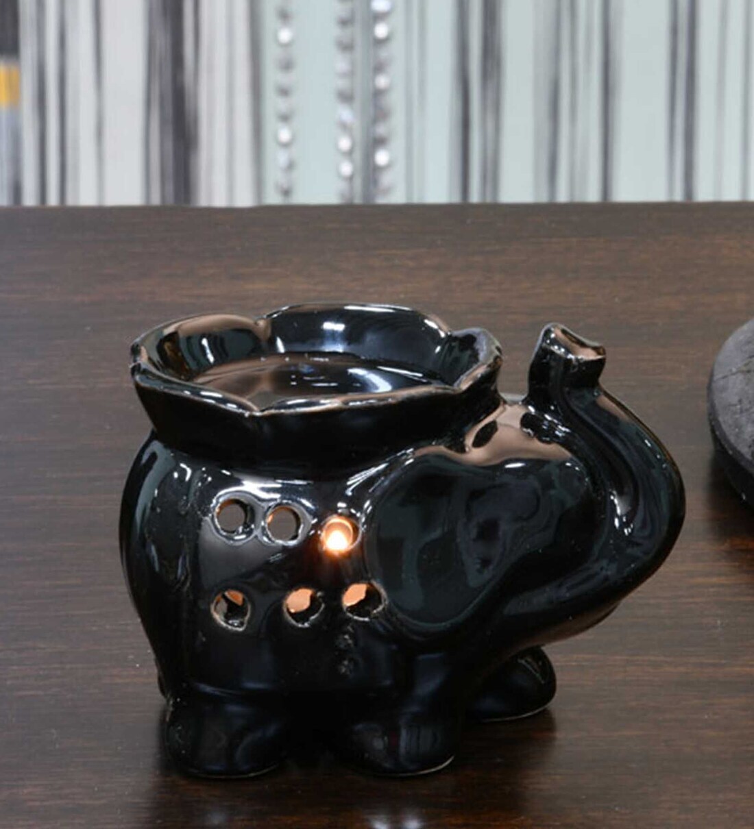 Ceramic Elephant Burner Diffuser, 