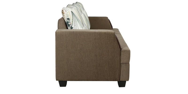 Elanza Three Seater Sofa In Olive Colour By Hometown