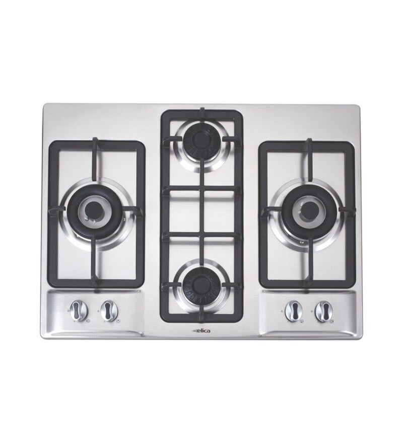 Buy Elica Stainless Steel 4 Burner Hob Online - Hobs - Cooktops ...