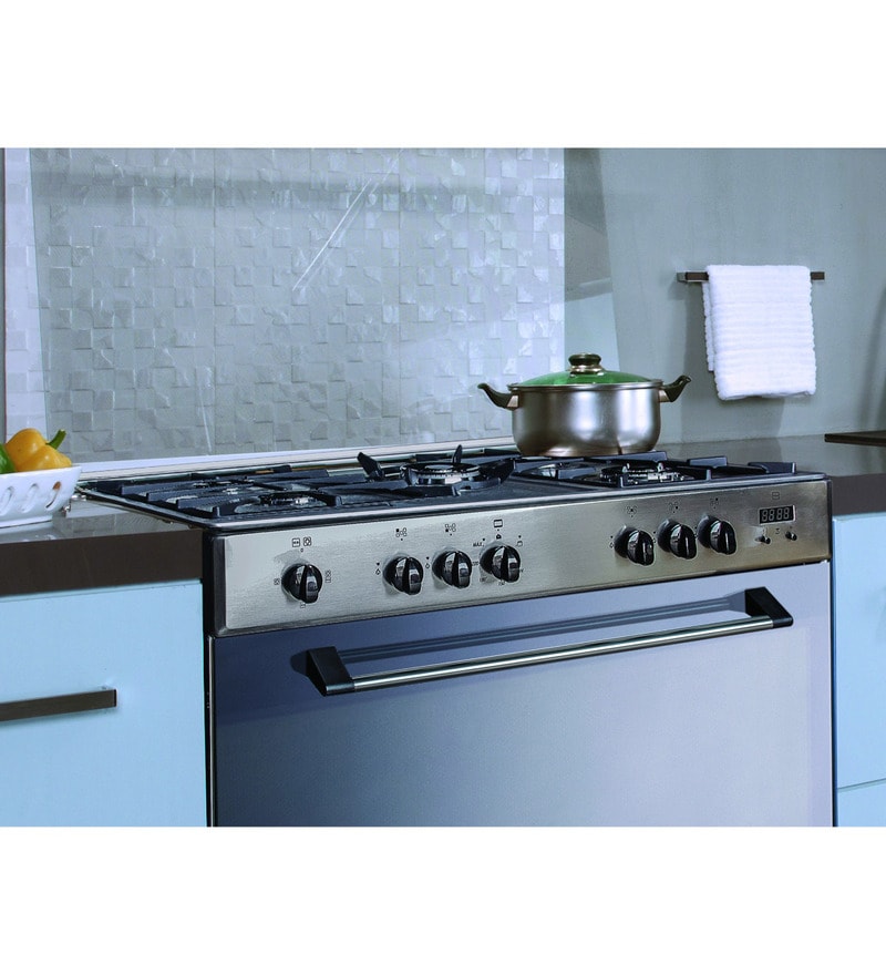 Buy Faber 4 Burner Auto Ignition Cooking Range w 52L Oven & Gas Grill