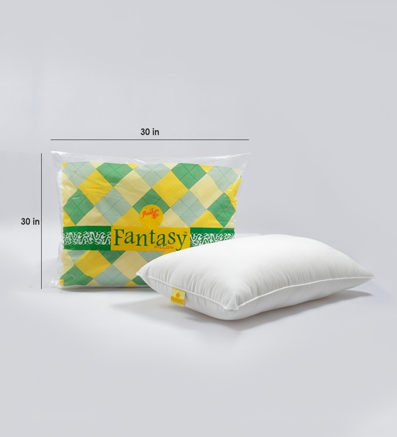 Buy Whites Cotton 20 X 30 Pillow Insert 1 Pc By Feather Lite