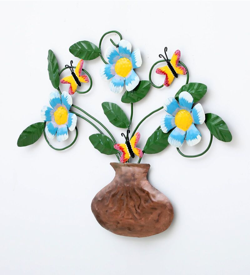 flowers in vase wall art