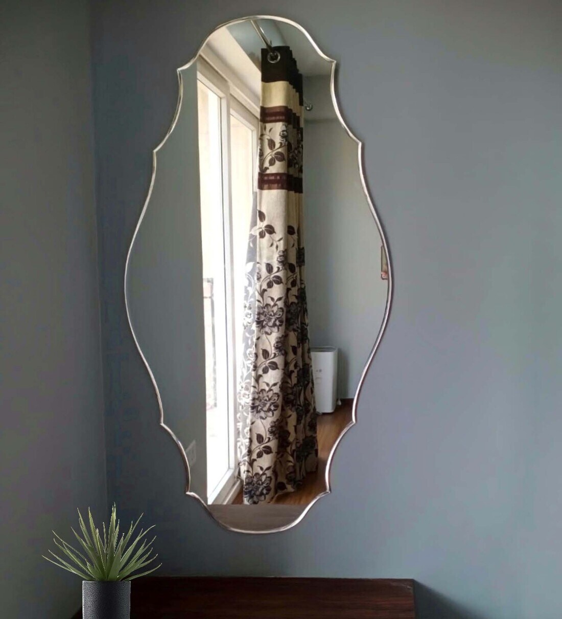 Buy Frameless Wall Mirror In Silver Online Wall Mirrors Wall