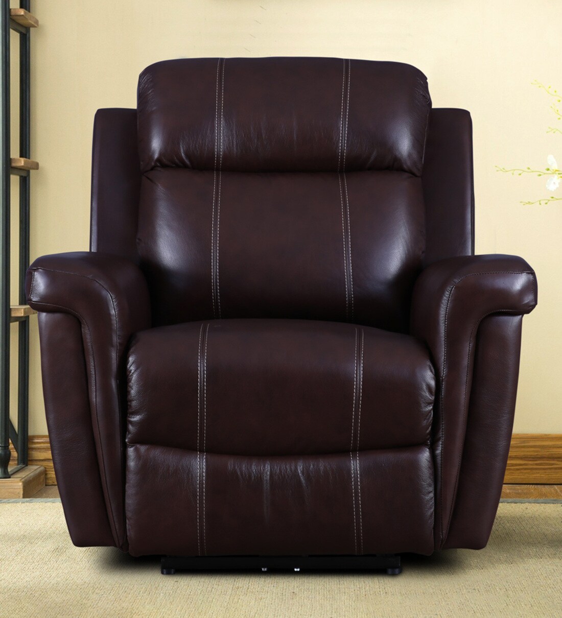 Buy Gatwick 1 Seater Recliner in Cognac Colour at 73 OFF by HomeTown