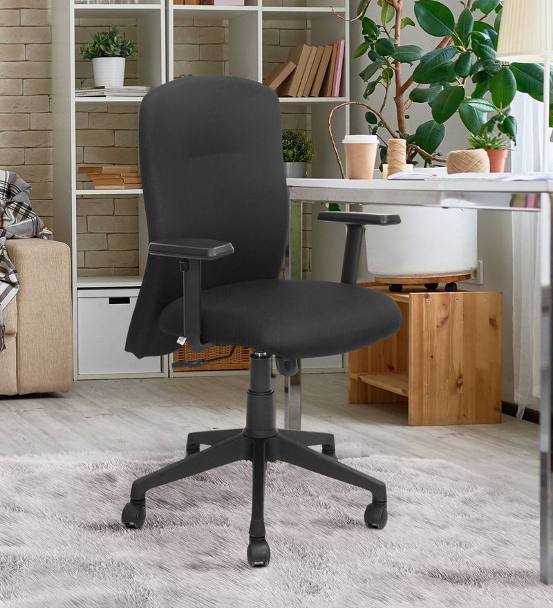 Buy Versa Ergonomic Office Chair In Maroon Colour By