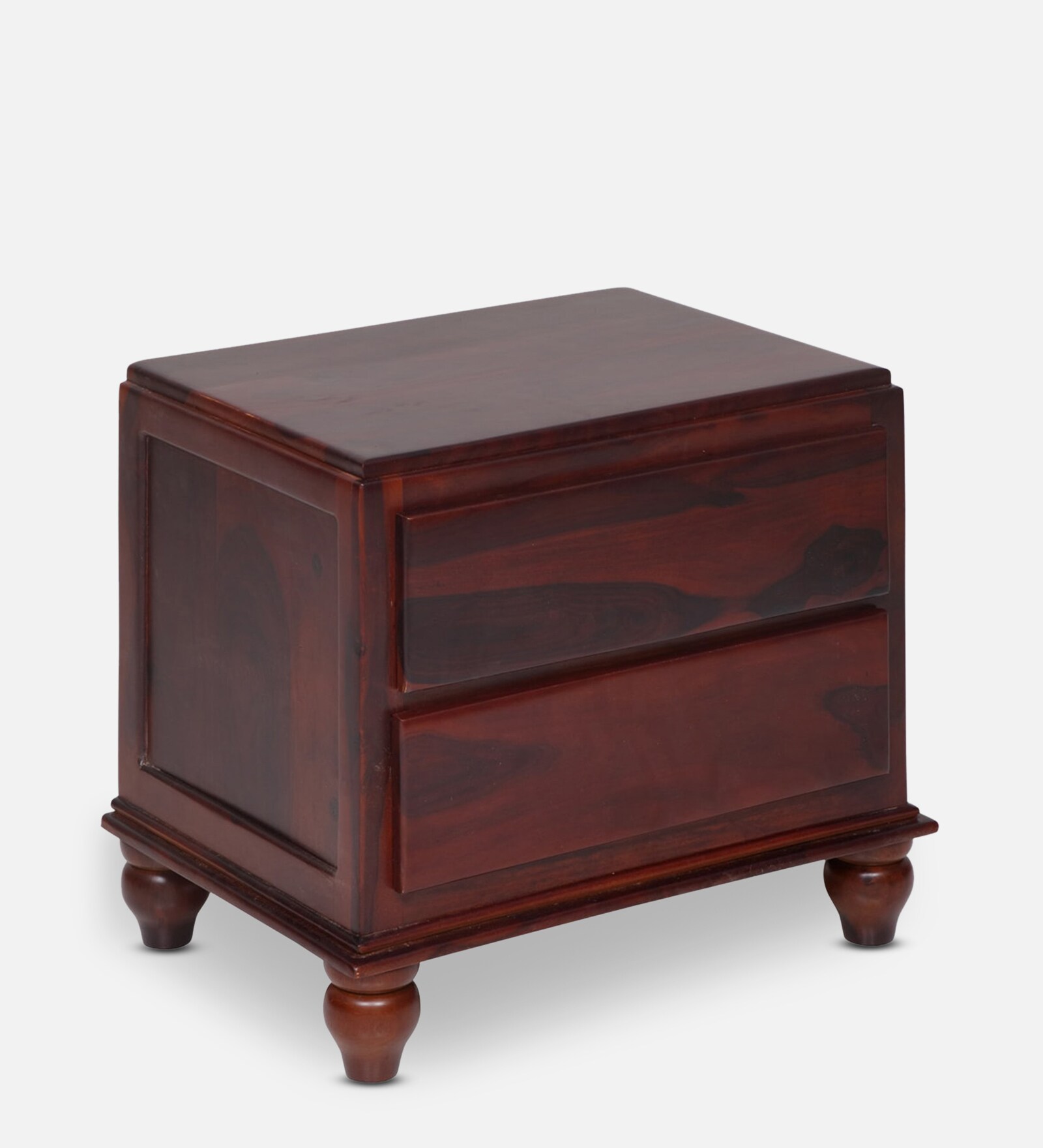 Buy Bedside Chest In Walnut Finish Online Traditional Bed
