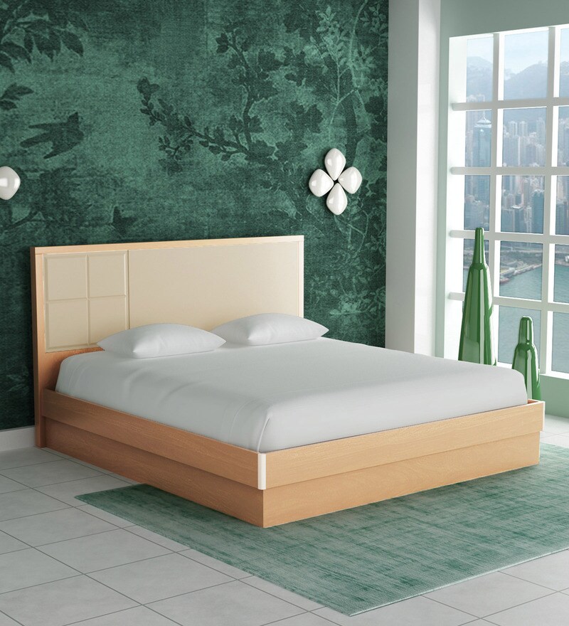 Buy Liva King Size Bed Drawer Storage In White Finish By Godrej