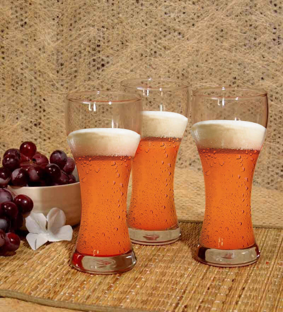 Buy 350 ML Premium Quality Pint Glasses Set of 6 By Ocean Online Beer