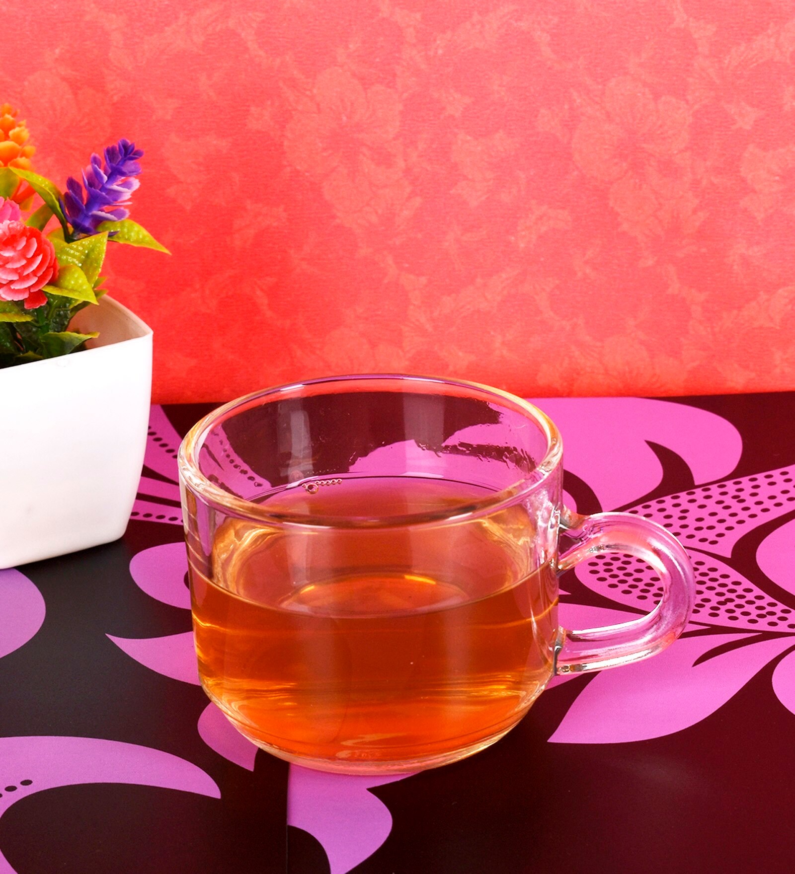 Buy 210 ML Glass Cups Set of 6 by Green Apple Online Cups & Saucers