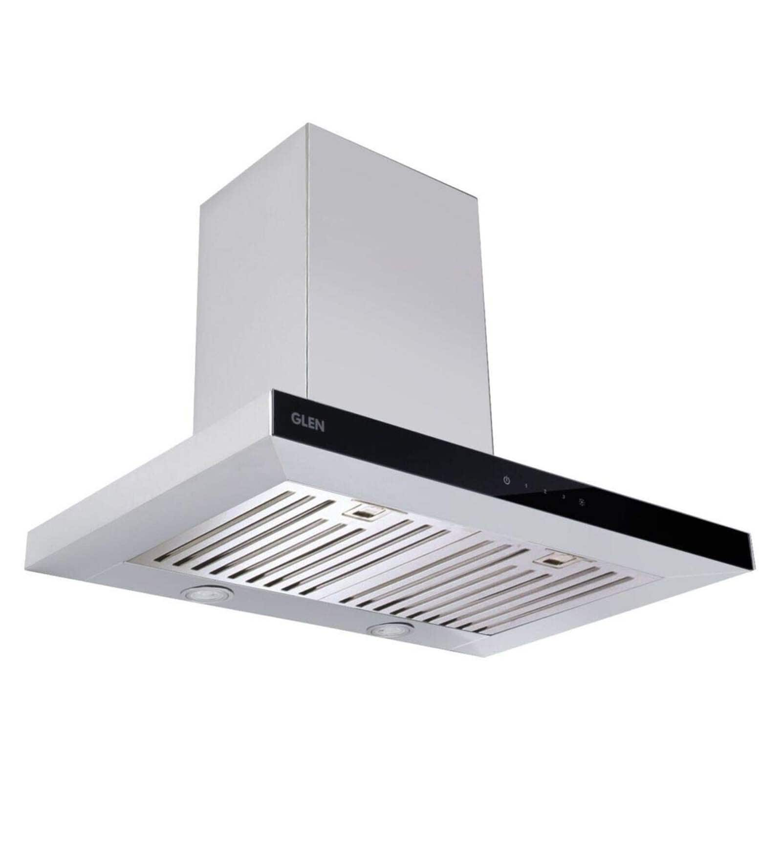 ceiling mounted kitchen chimney