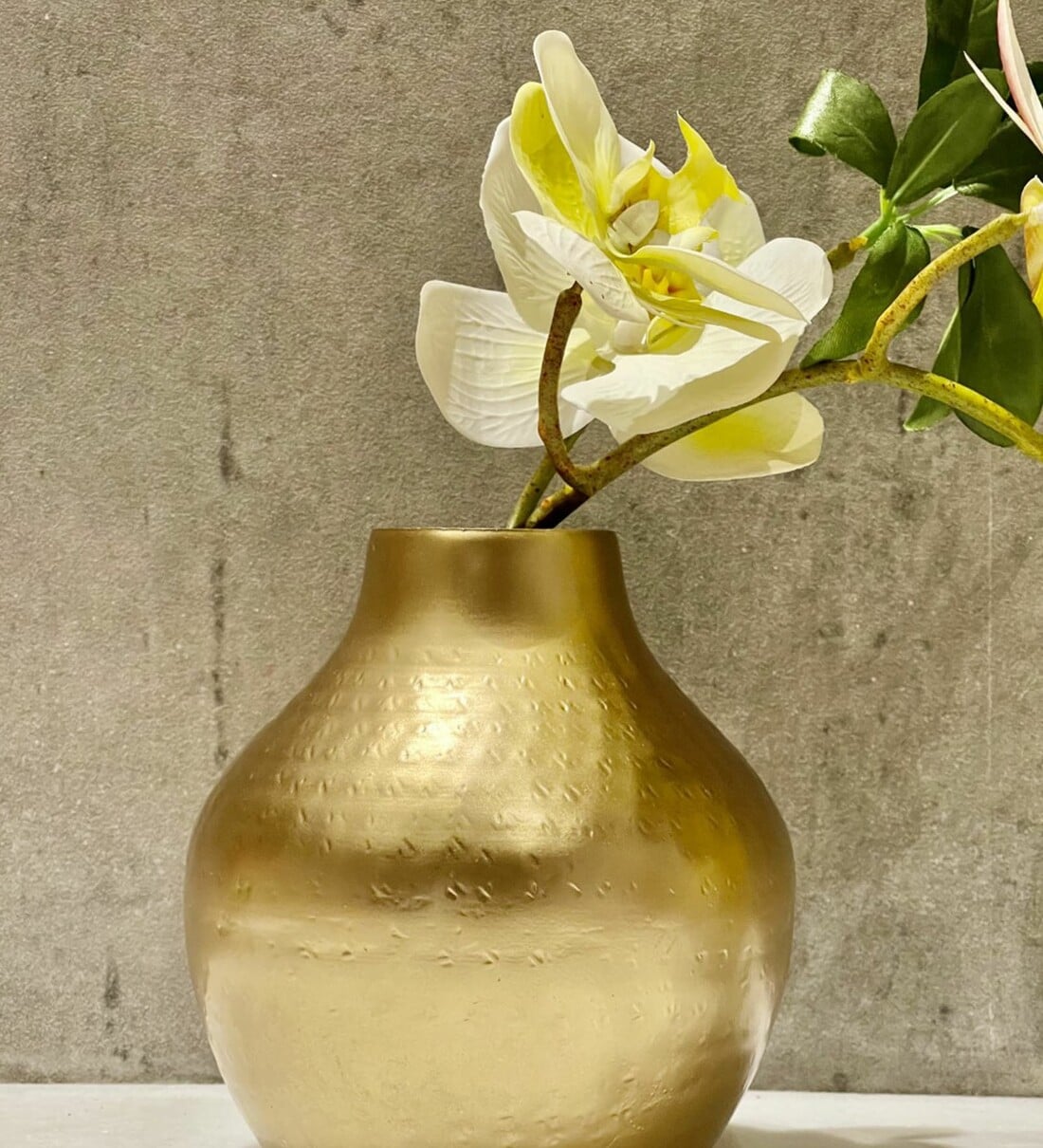 Buy Gold Metal Emilia Flower Vase at 40 OFF by Urban Born Pepperfry