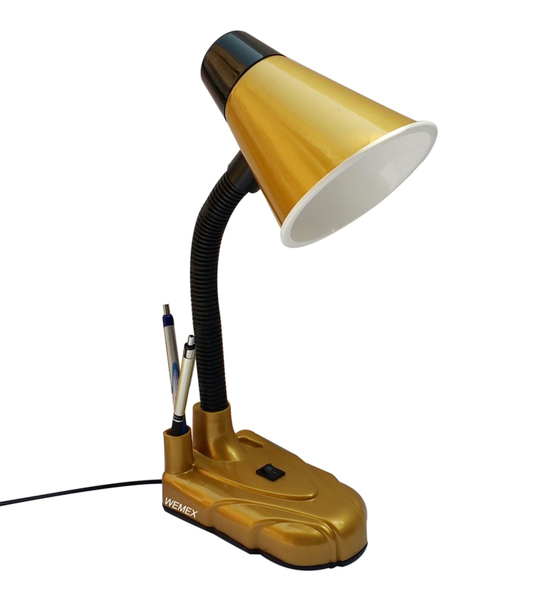 Buy Gold Plastic Study Lamp by Wemex Online Work and Study Lamps