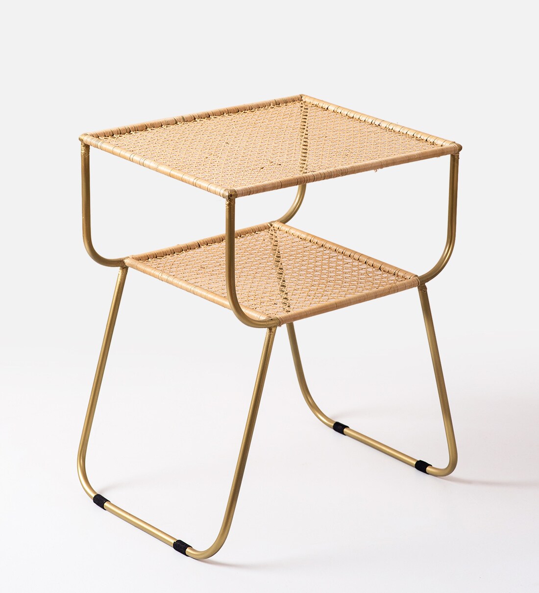 Buy Gold Metal End Table in Gold Finish Online Eclectic End Tables