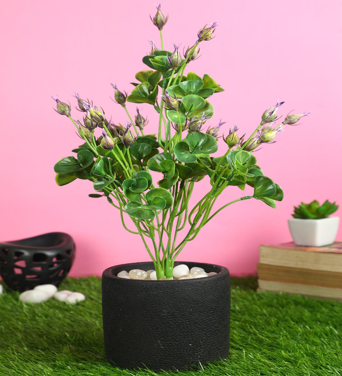 Buy Green PVC Artificial Plant Without Pot by Pollination Online Artificial Plants