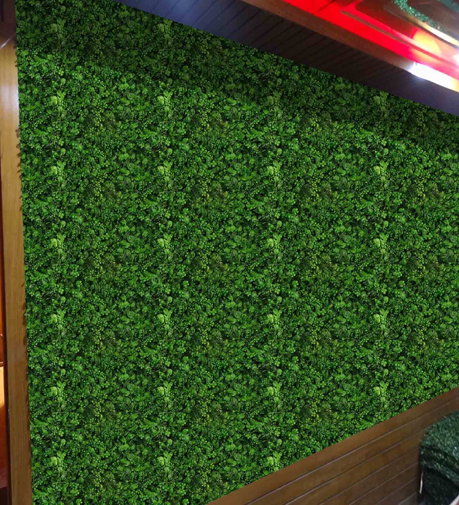 Buy Green Pvc Vertical Garden Mat With Artificial Leaves Vertical Wall Garden by Elen at 71 OFF