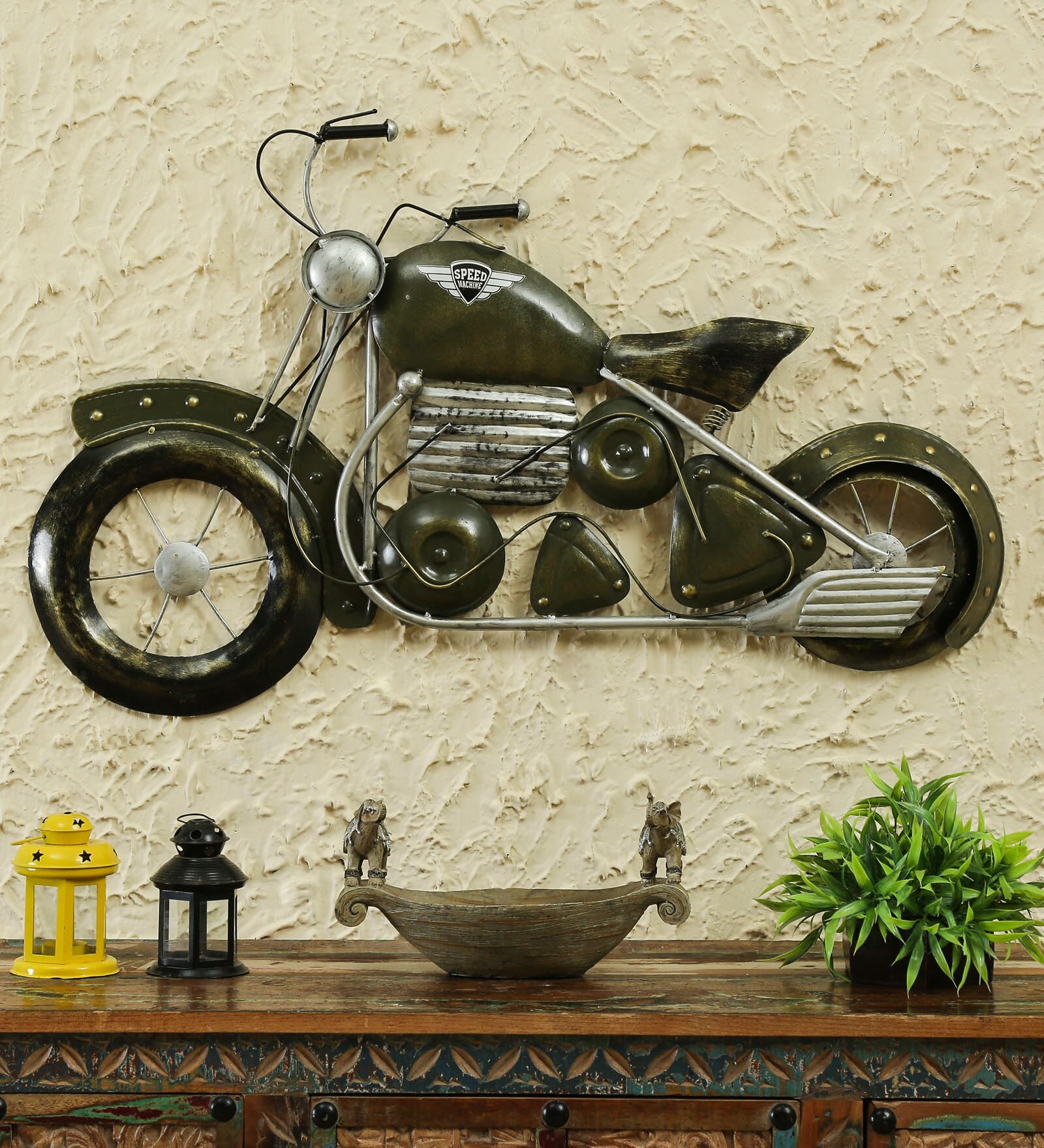 bullet bike wall