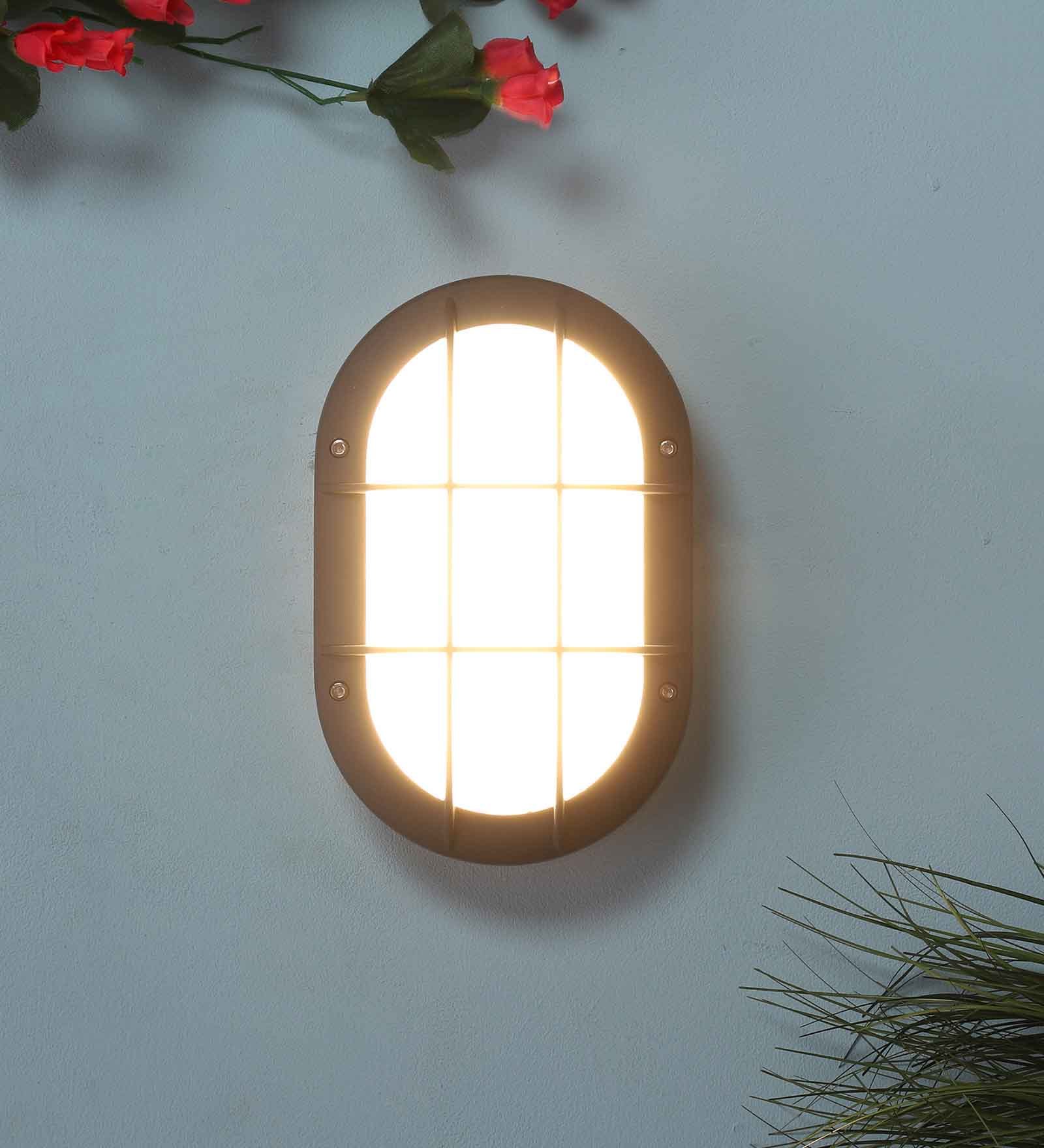 Buy Grey Aluminium Outdoor Wall Light By Superscape Outdoor Lighting