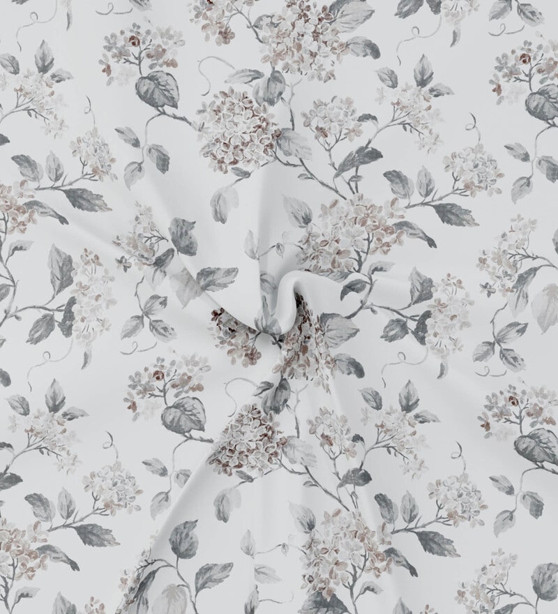 Floral Seamless Pattern Light Gray Wallpaper Background Stock Illustration   Download Image Now  iStock