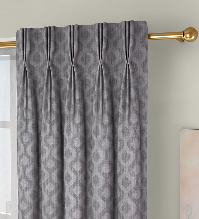 Buy Skipper Pistachio Green Eyelet Door Panel Curtain 7 Ft Online