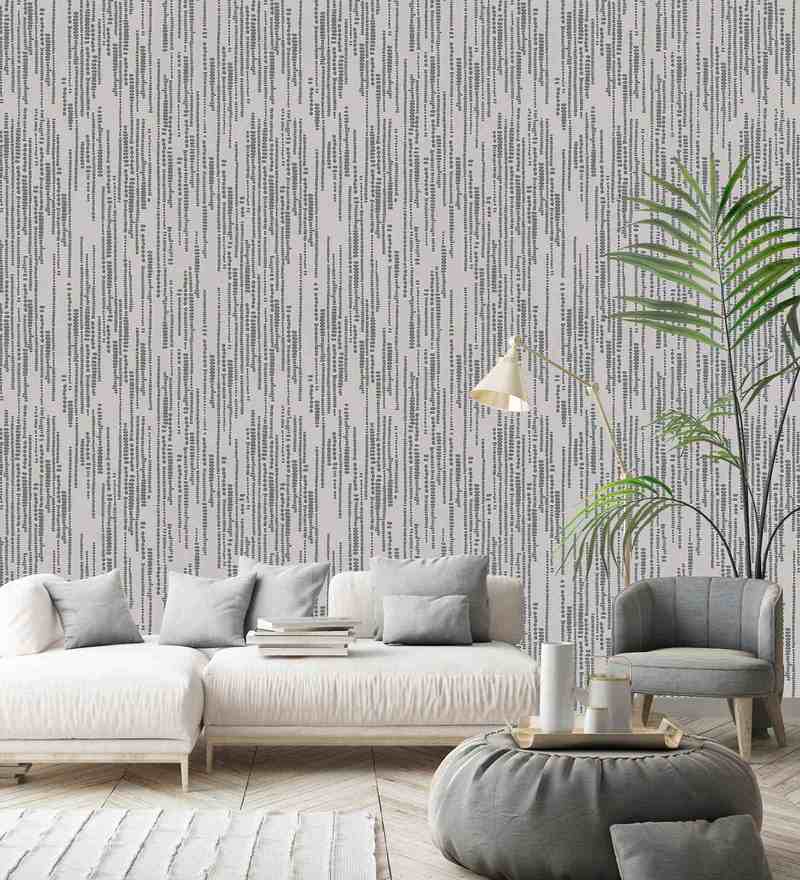 High Quality Premium Textured Wallpaper Grey Bricks Design 053  10 M 57  Square Feet 1 Full Roll Grey Bricks  24x7 eMall