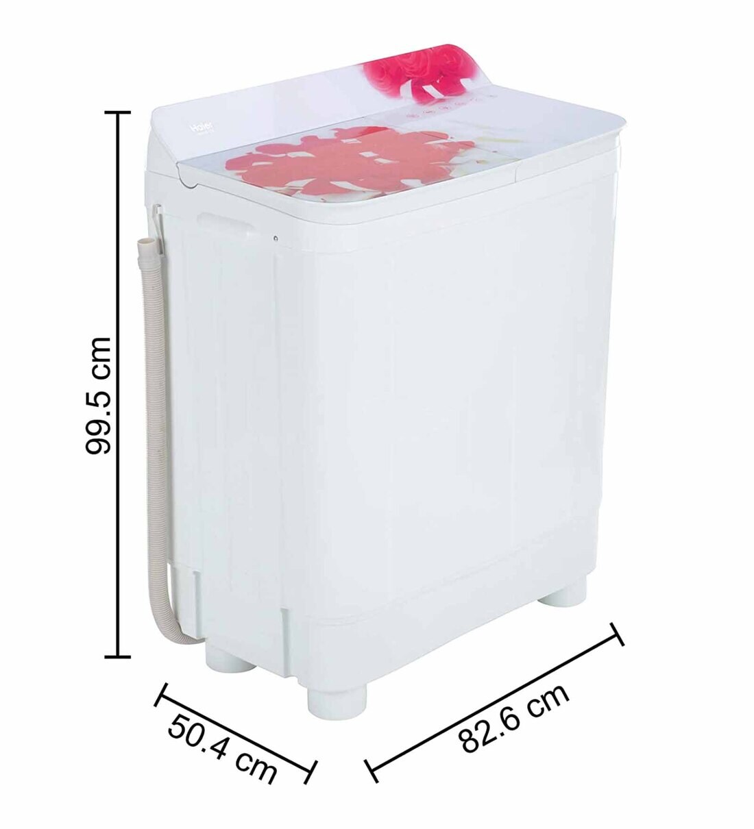 haier semi automatic washing machine 8.5 kg