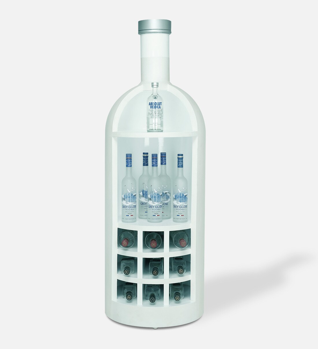Buy Hand Crafted Life Size Absolut Vodka Bar by Instinct Design