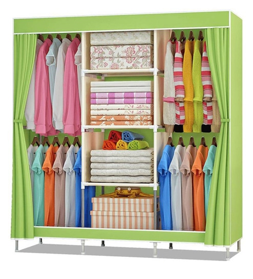 Buy Hank Fabric Wardrobe By Diy Furniture Online Fabric