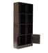 Buy Hayao 6 Cube Book Shelf with Bottom Cabinet in Wenge Finish By ...