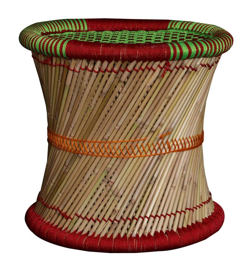 Buy Handmade Rajasthani Stool by Shinexus Online Traditional Seating