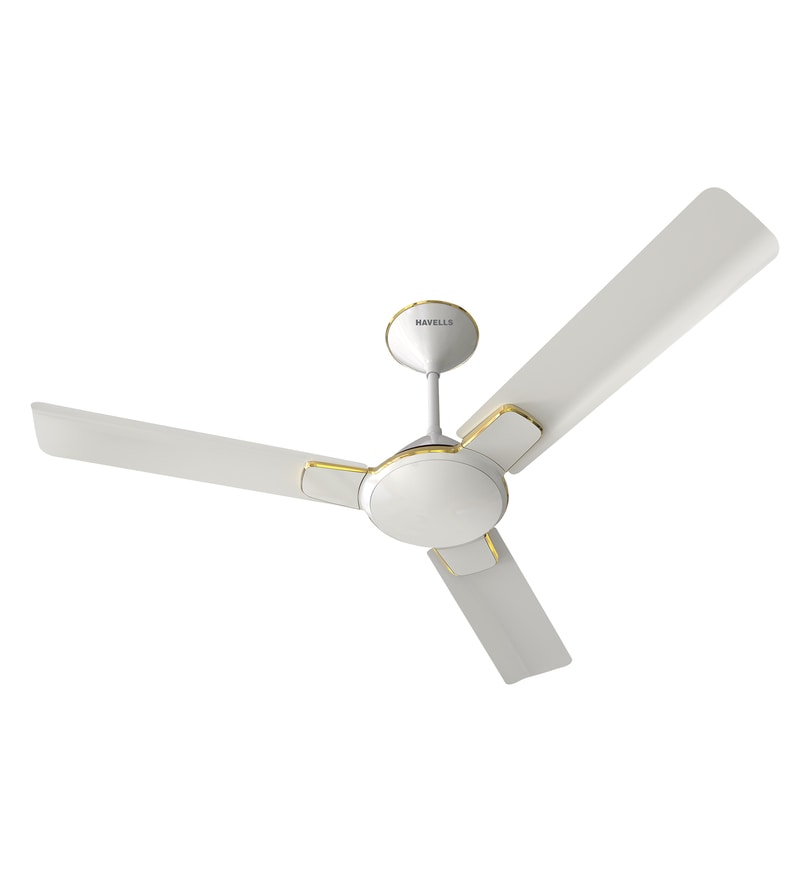 Buy Ss 390 900 Mm Ivory Ceiling Fan Online Ceiling Fans