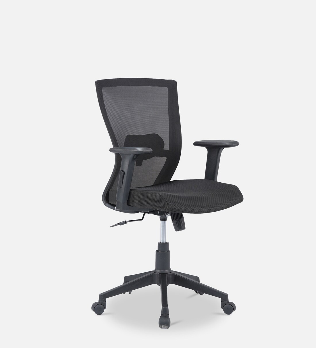 Buy Hexon Fabric Ergonomic Chair in Black Colour Online Ergonomic