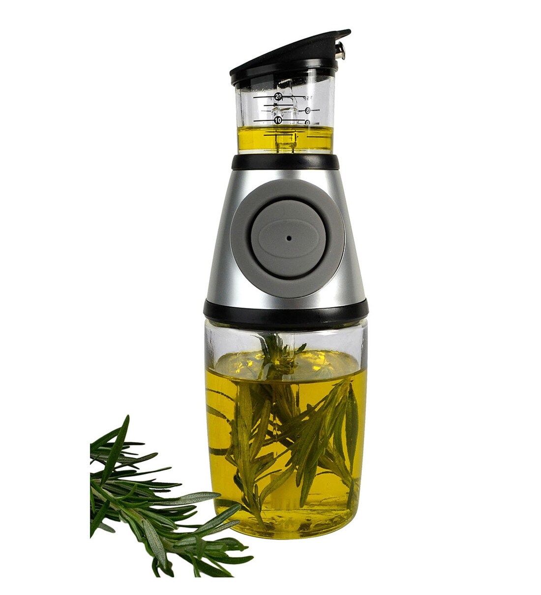 Buy 900ml Press & Measure Plastic Oil Dispenser Online Oil & Vinegar Storage Kitchen