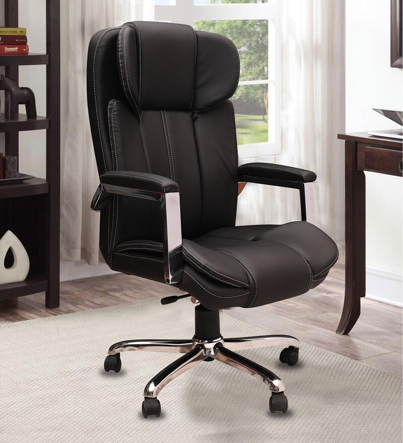 La-Z-Boy Sutherland Quilted Leather Executive Office Chair - High Back with  Lumbar Support - On Sale - Bed Bath & Beyond - 22800496