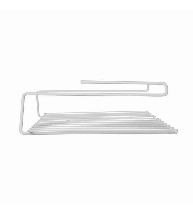 Buy Howards Storage World Under Shelf Steel White Basket Placemat