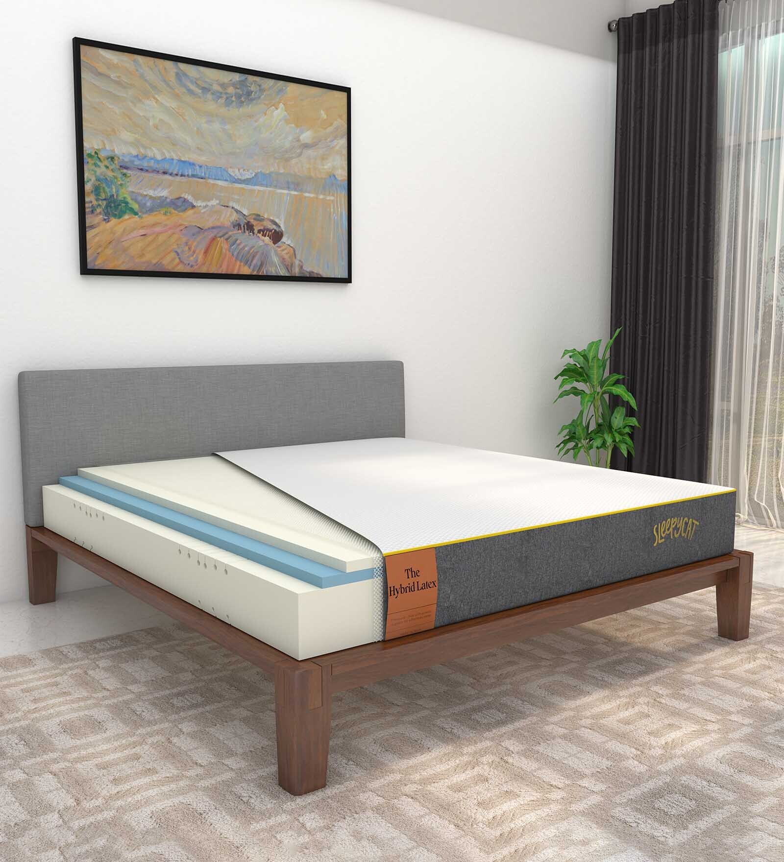 Buy Hybrid 6 inch Memory Foam King Size Mattress Online King Size
