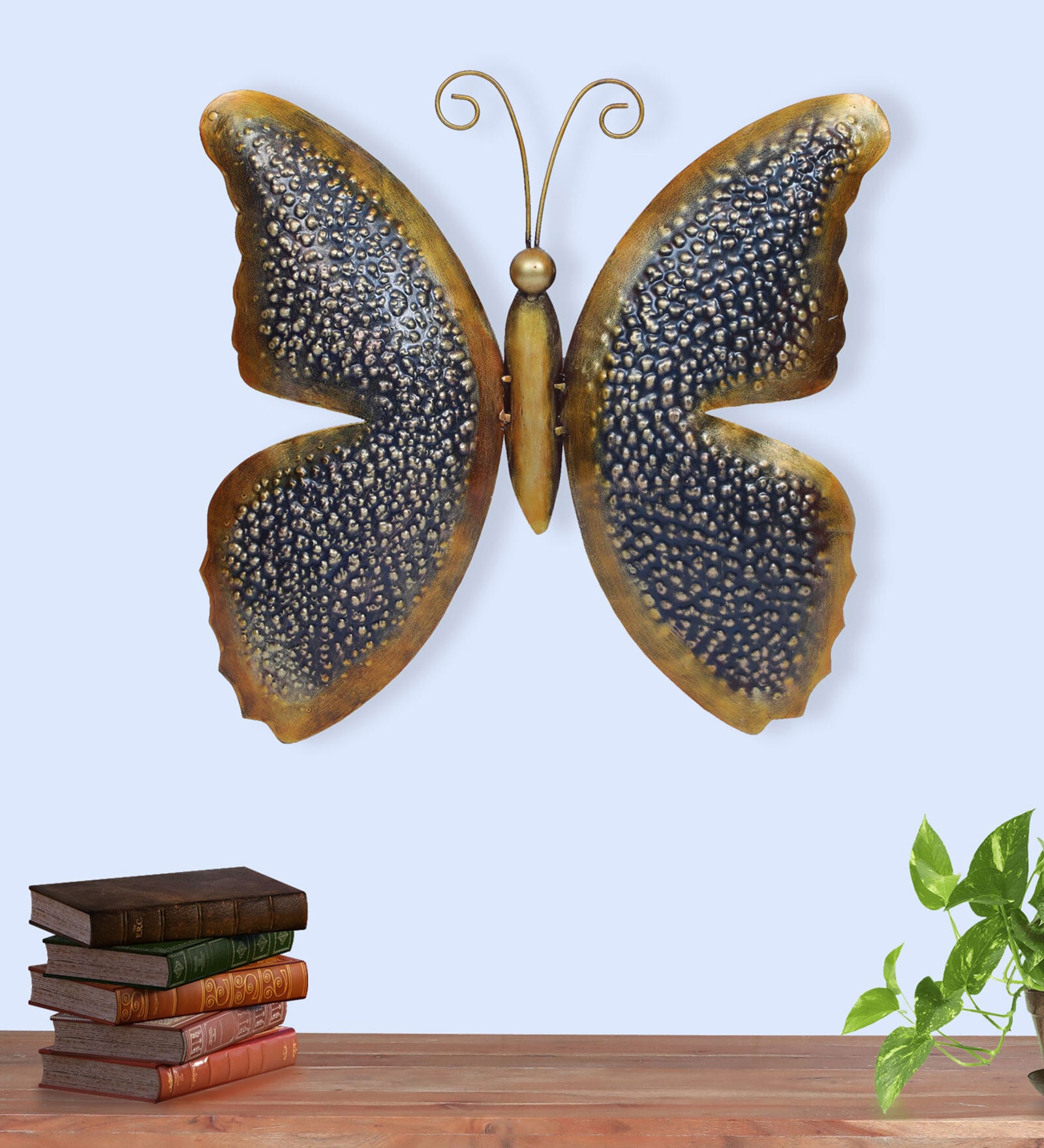Buy Quark Iron Angle Butterfly Metal Wall Art at 24 OFF by Vedas