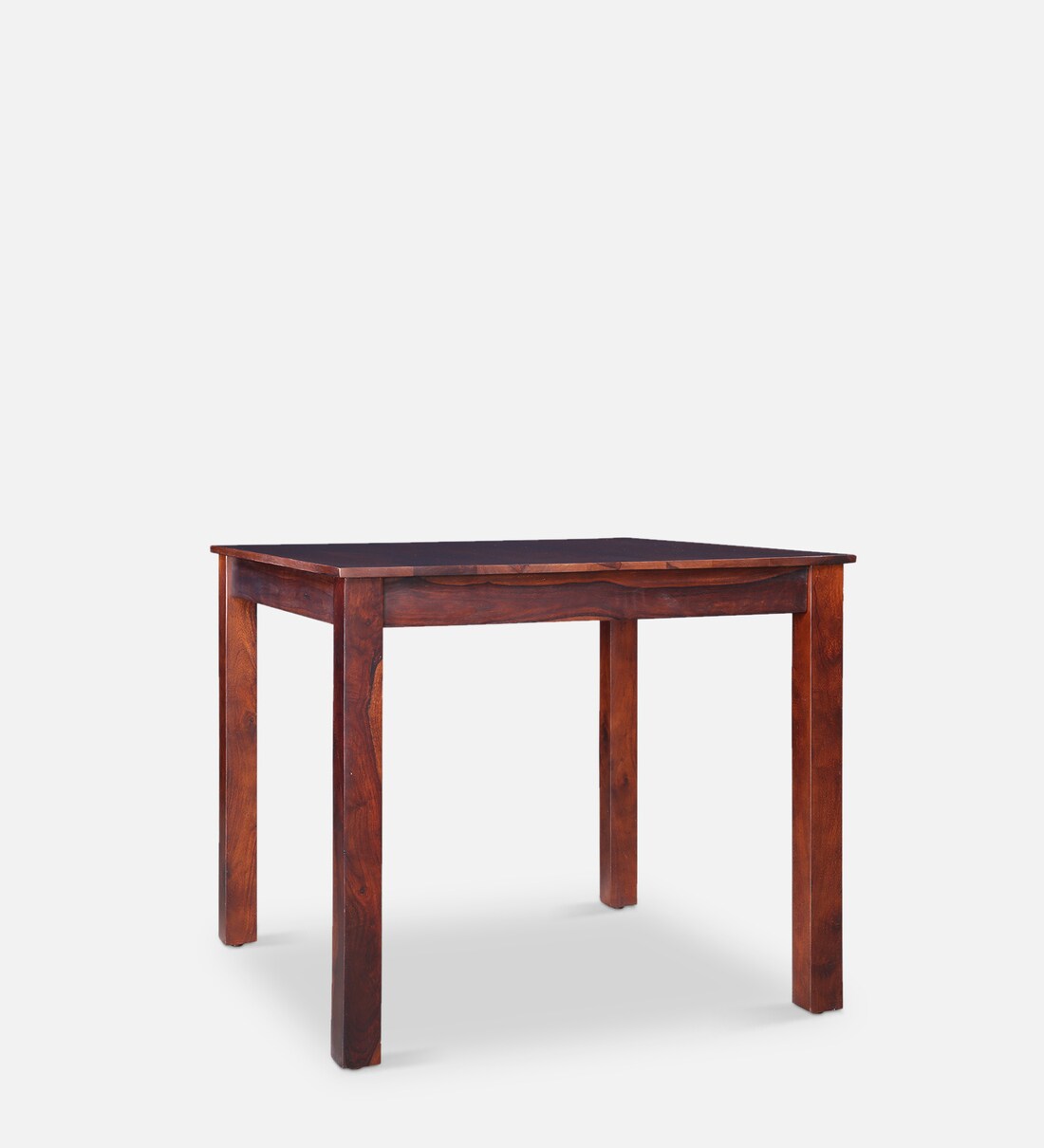 Buy Jaxon Sheesham Wood 4 Seater Small Dining Table in Teak Finish at