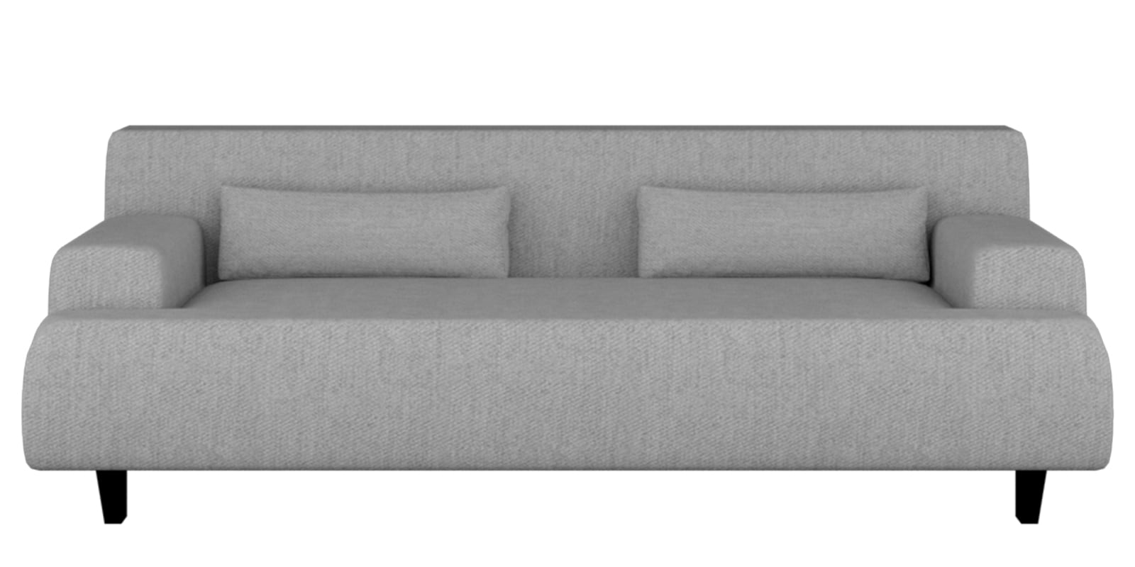 Buy Jay Fabric 3 Seater Sofa In Grey Colour Online Modern 3 Seater Sofas 3 Seater Sofas 6627