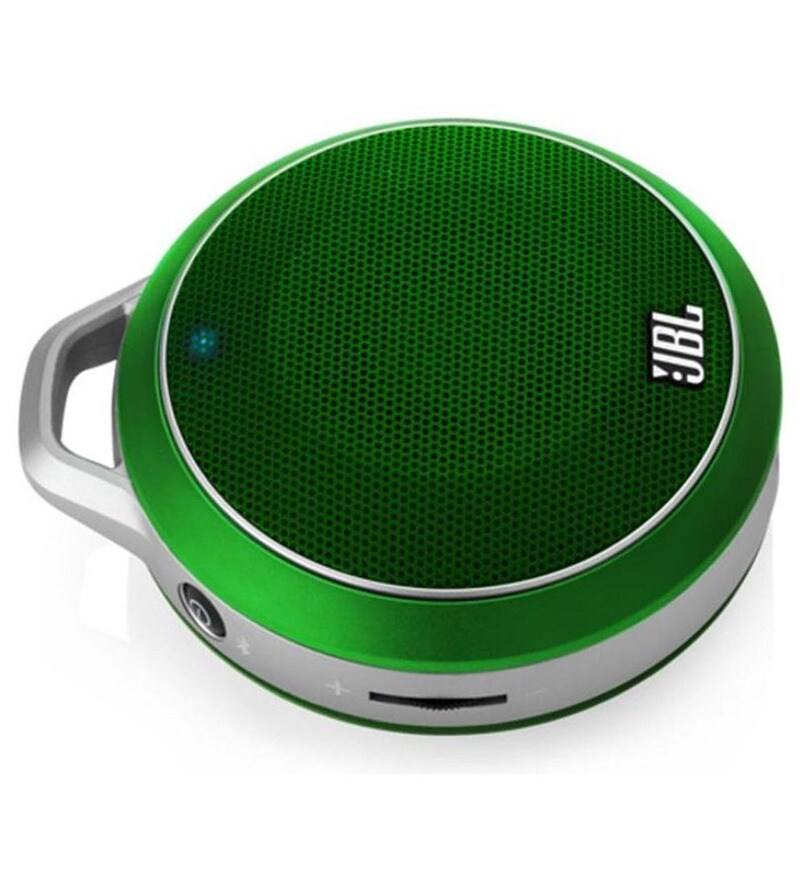 JBL Micro Wireless Green Bluetooth Speakers by JBL Online - Speakers - Hobbies - Pepperfry Product