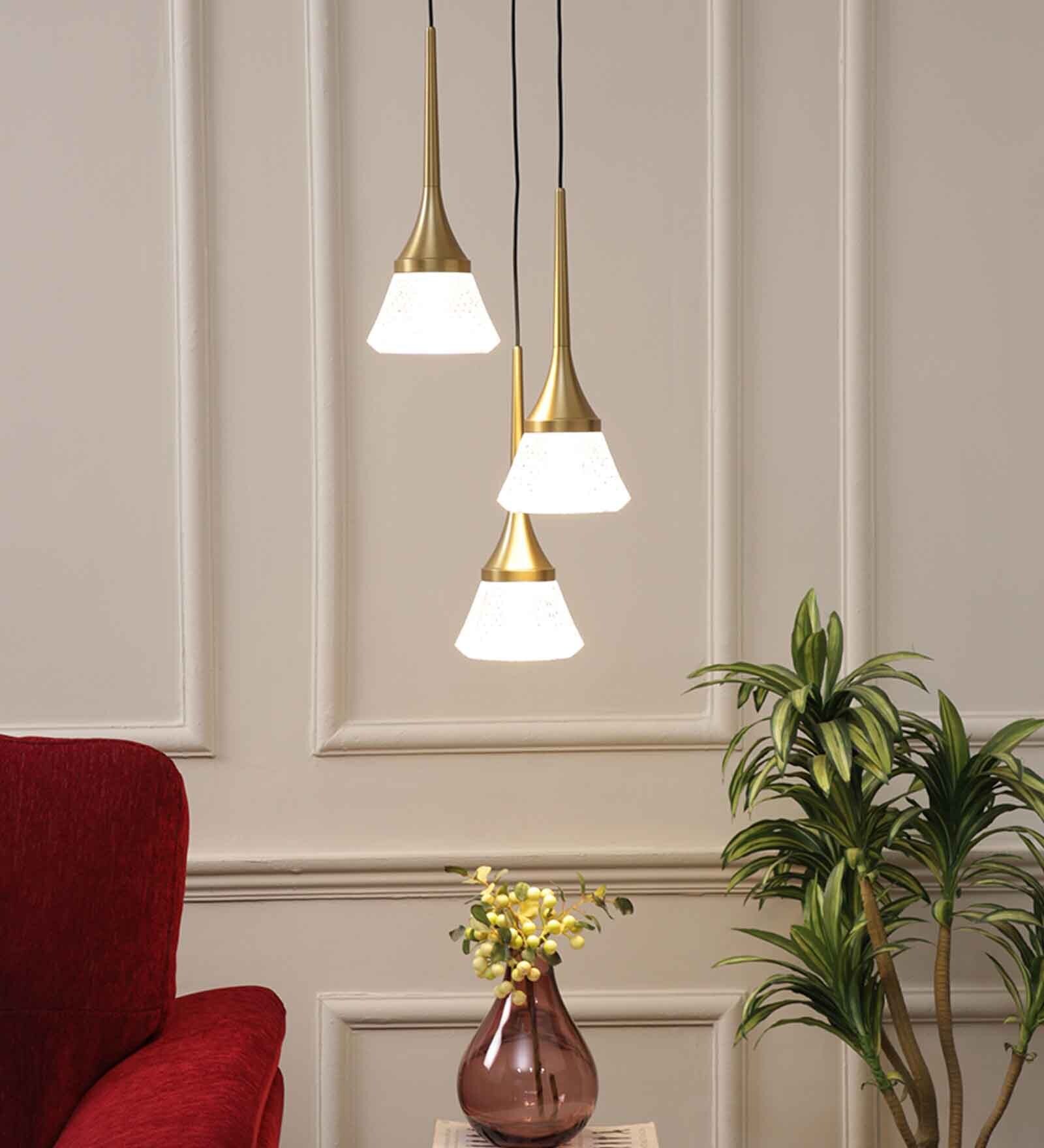 Buy Jewel Robe Up & Down Cluster 3 Lights By Laspia Online LED