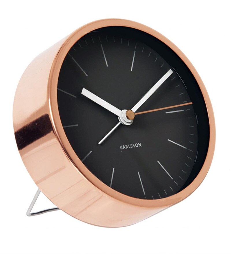 Buy Karlsson Minimal Alarm Clock Online Contemporary Clocks Desk