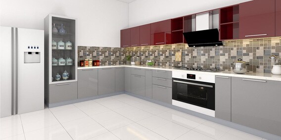 U Shaped Modular Kitchen Design Images 