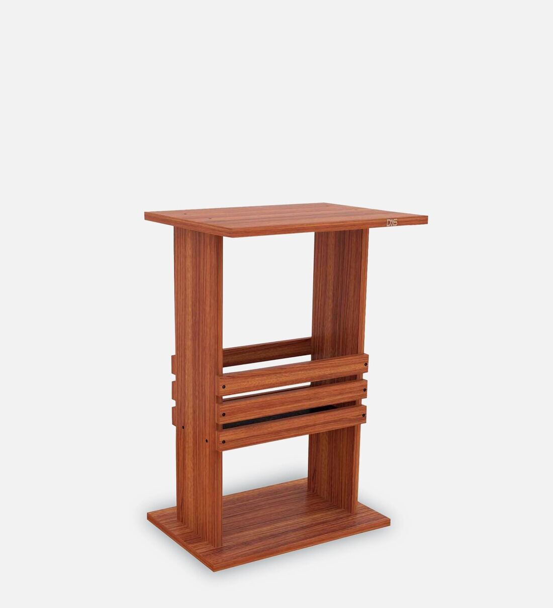 Buy Leonardo End Table in Classic Walnut Finish Online Modern End