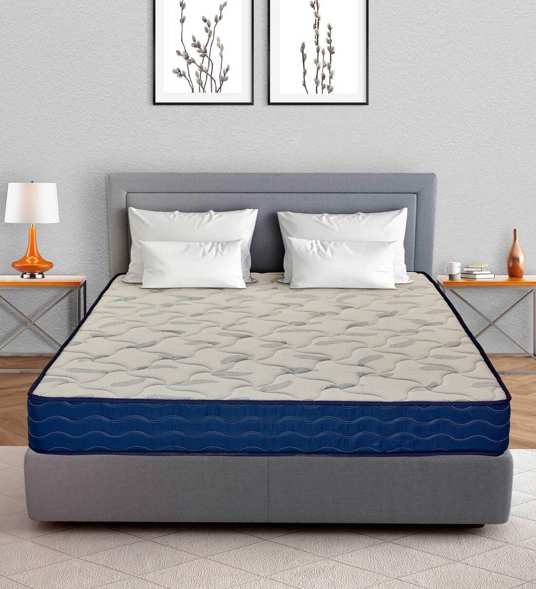 Buy Lesiure 6 inch Pocketed Spring King Size Mattress at 10% OFF by ...