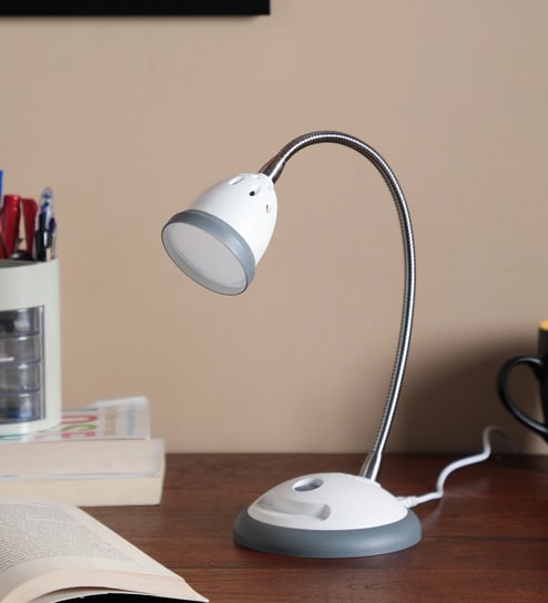 Buy Led Plastic Desk Lamp By Renata Online Study Lamps Study