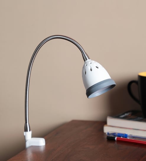 Buy Led Plastic Desk Lamp By Renata Online Study Lamps Study