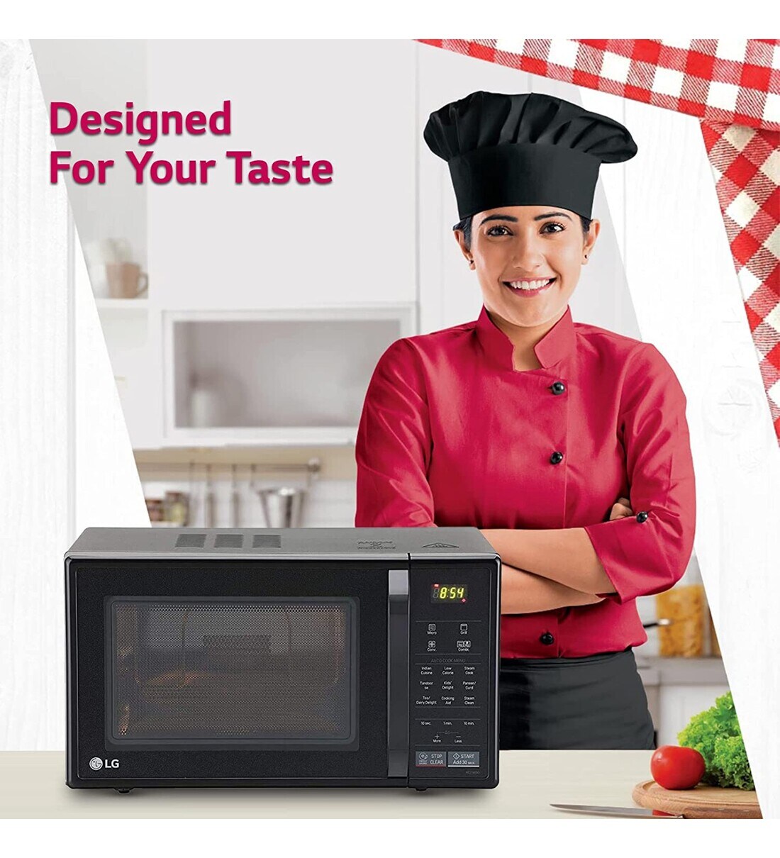 21 litre convection microwave oven